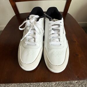 Reebok Men’s White and Black Low-Top Sneakers